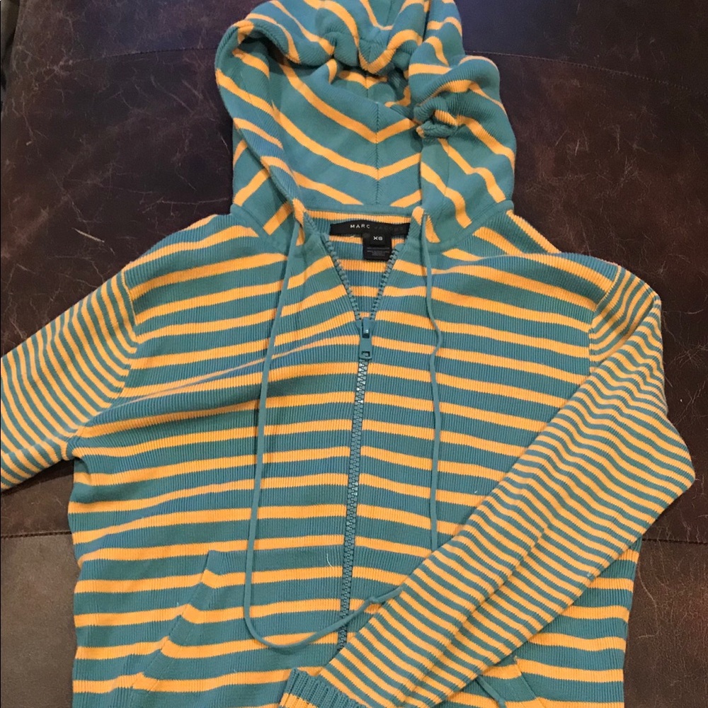 Marc Jacobs Striped Hoodie